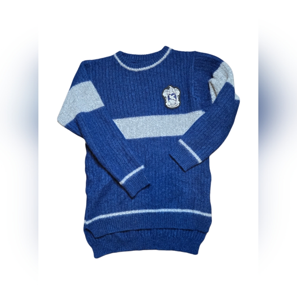 Harry Potter Ravenclaw Lambswool Sweater Made Scotland Wizardcore Dark Academia‎